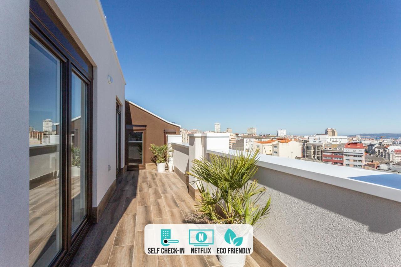 Indigo Rooftop A Coruna Exterior photo